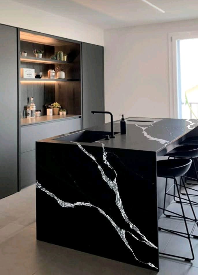 Kitchen tenovation matte black edition